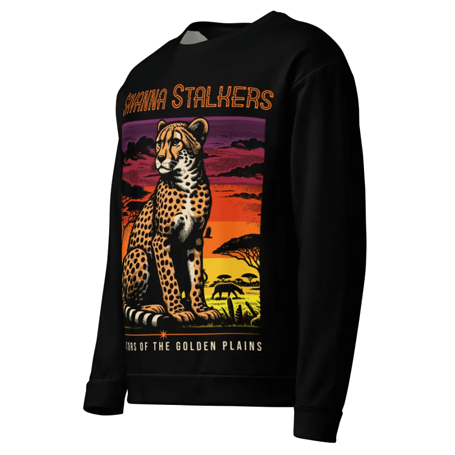 Savanna Stalkers All-Over Print Sweatshirt product image (5)