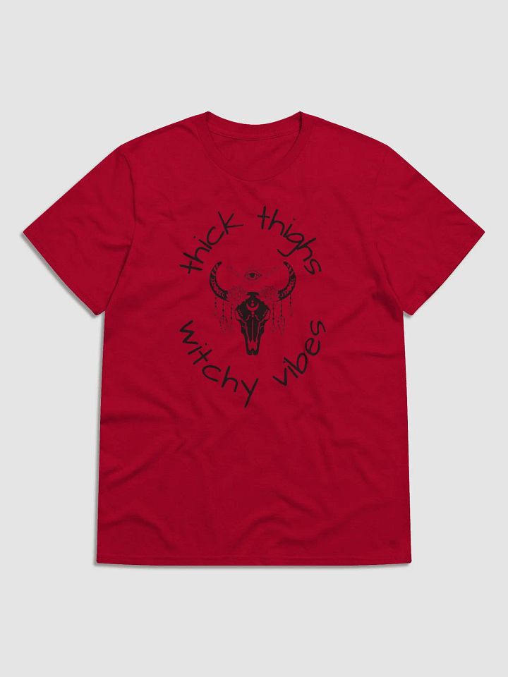 thick thighs witchy vibes tee product image (1)