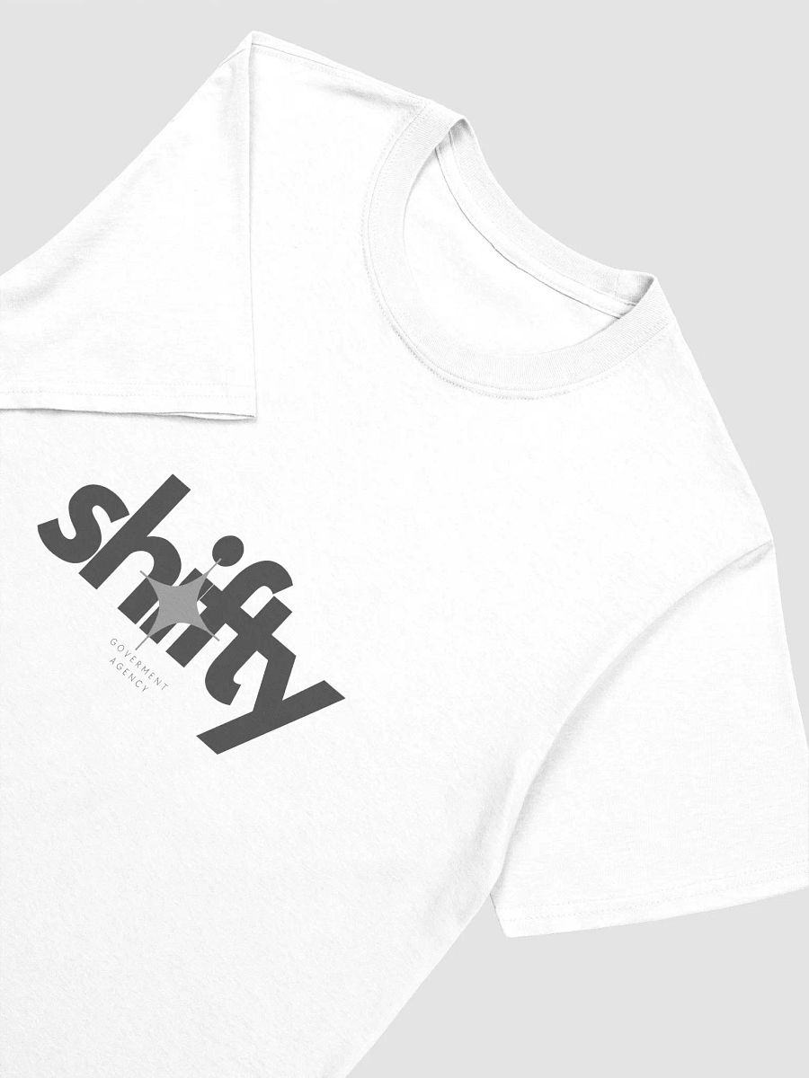 Shifty Government Agency Graphic Tee – Mysterious Minimalist Streetwear product image (18)