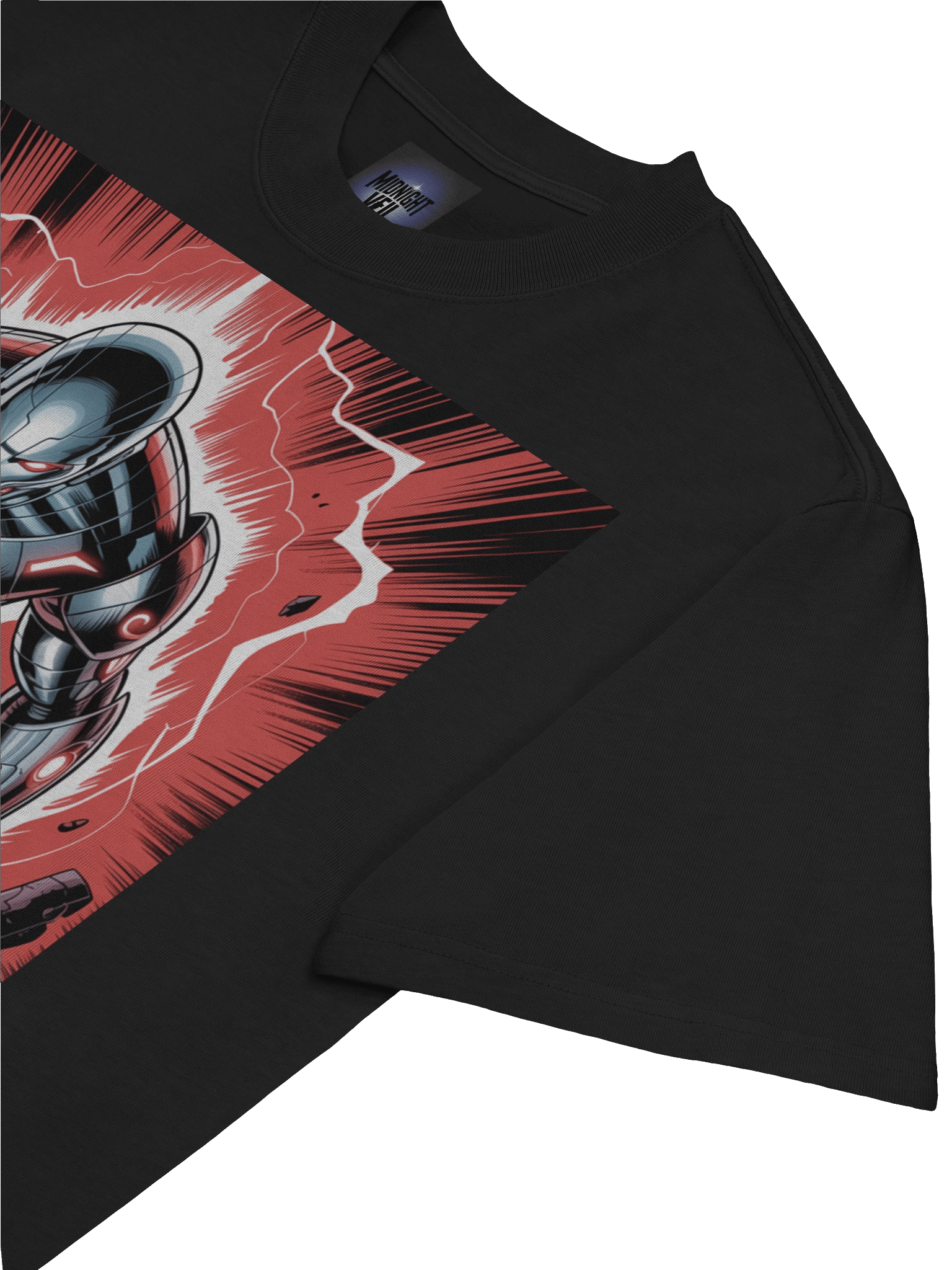 Lightning Dominion: Ultron Oversized Faded T-Shirt product image (7)