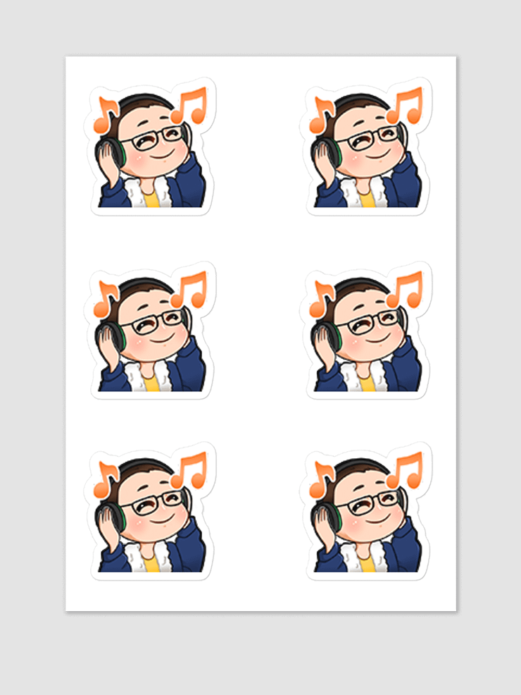 [wildlifesam] Vibe sticker set product image (1)