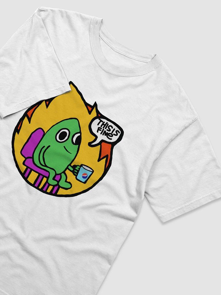 THIS IS FINE T-SHIRT product image (2)
