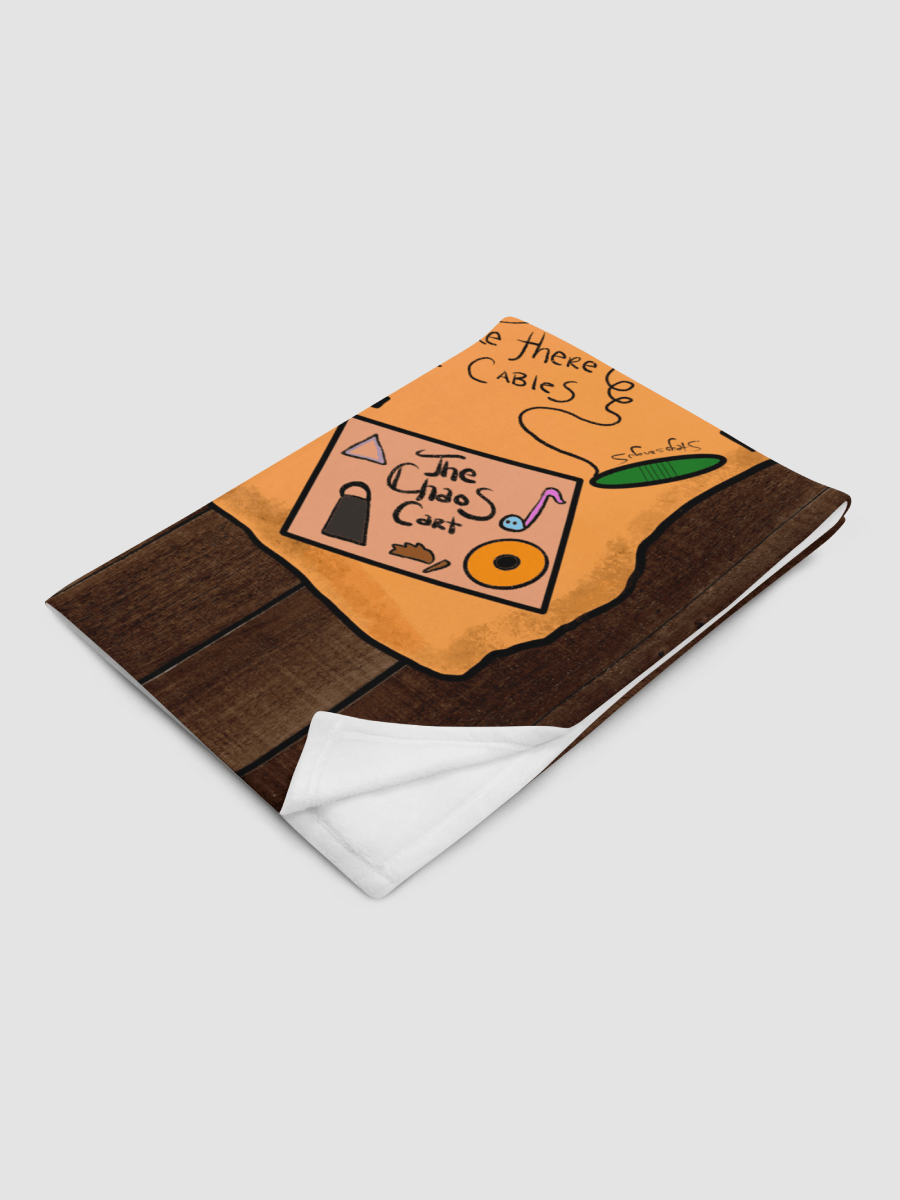 Basement Map Throw Blanket product image (2)