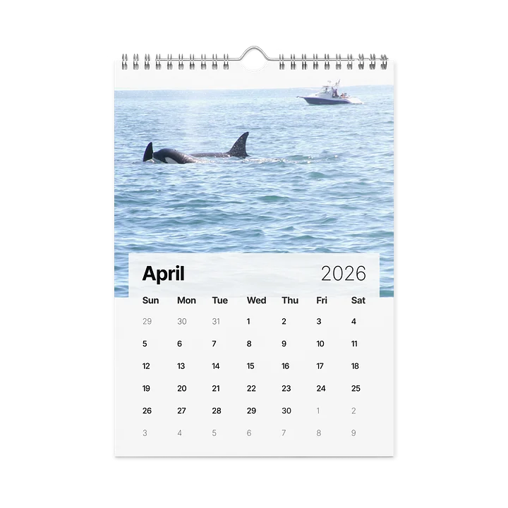 CRAVONE - 2026 Orca Calendar product image (1)