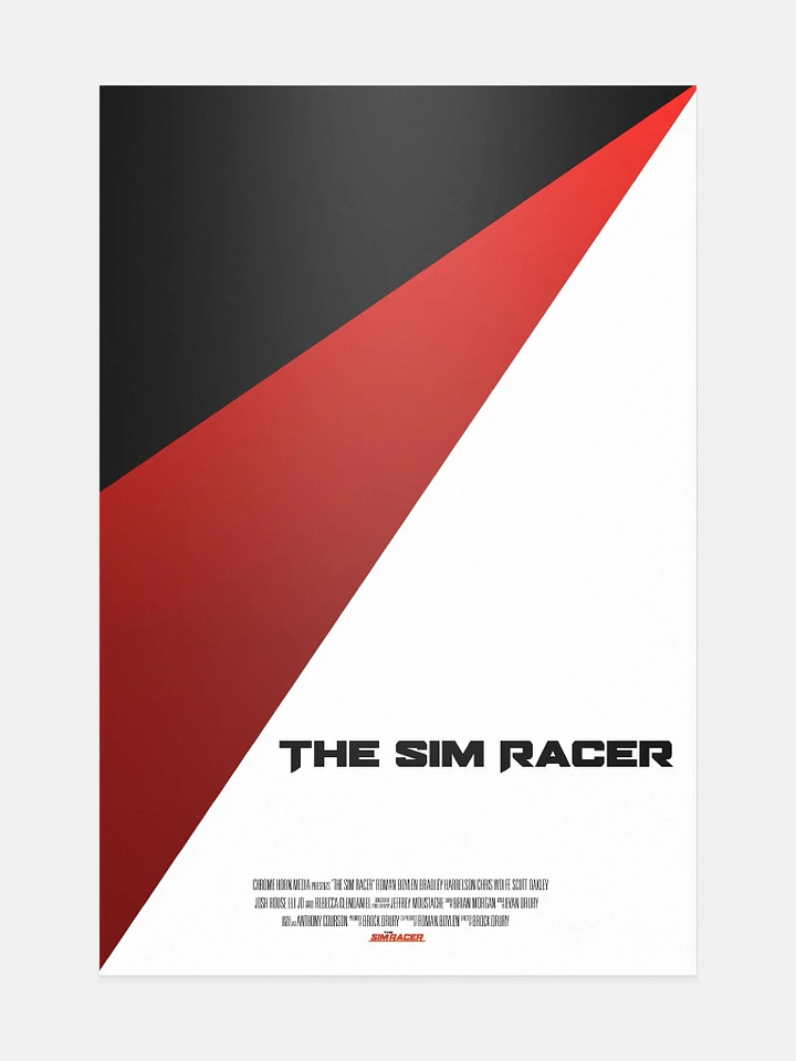 The Sim Racer Movie Poster product image (1)