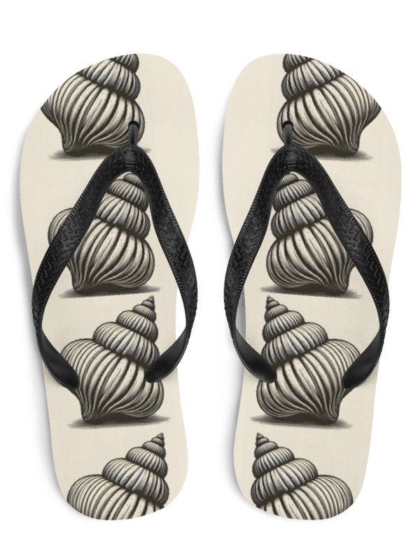 Spiral Shell Flip Flops product image (1)