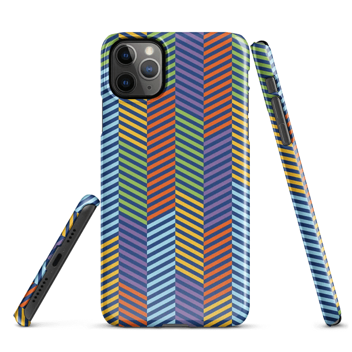 Vibrant Chevron Snap Case for iPhone® product image (5)