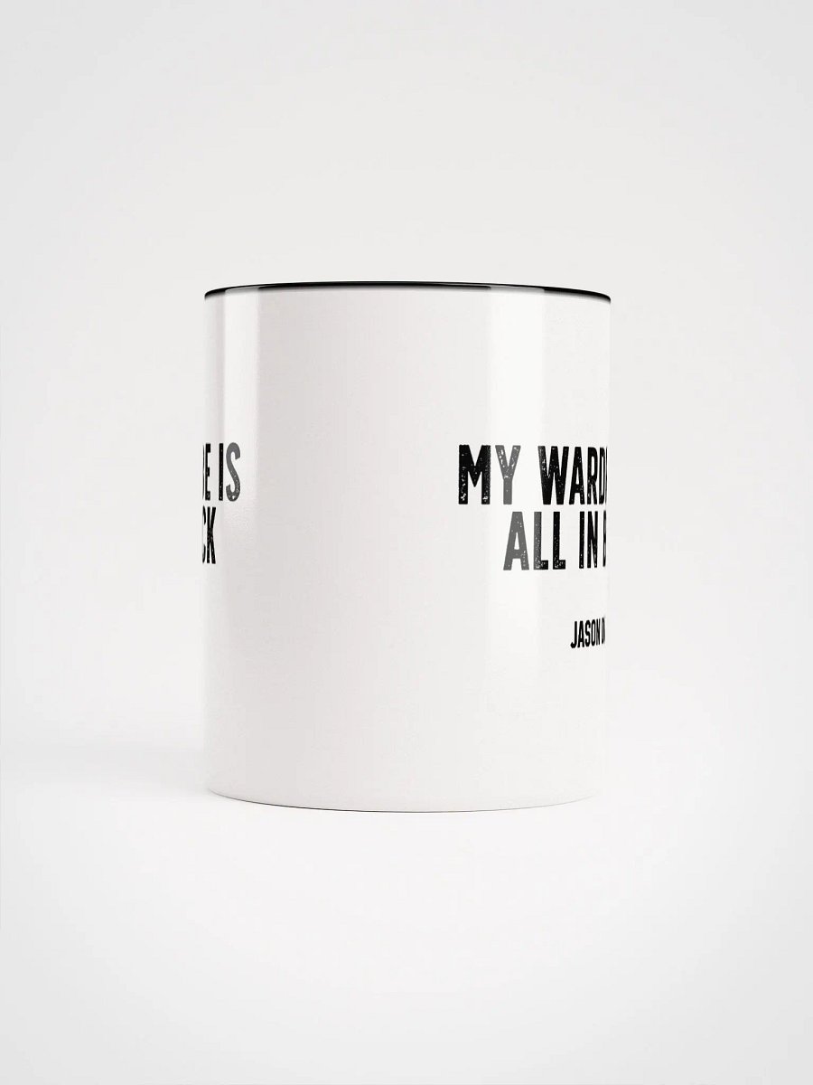 My wardrobe is all in black Jason Dunn Ceramic Mug product image (9)