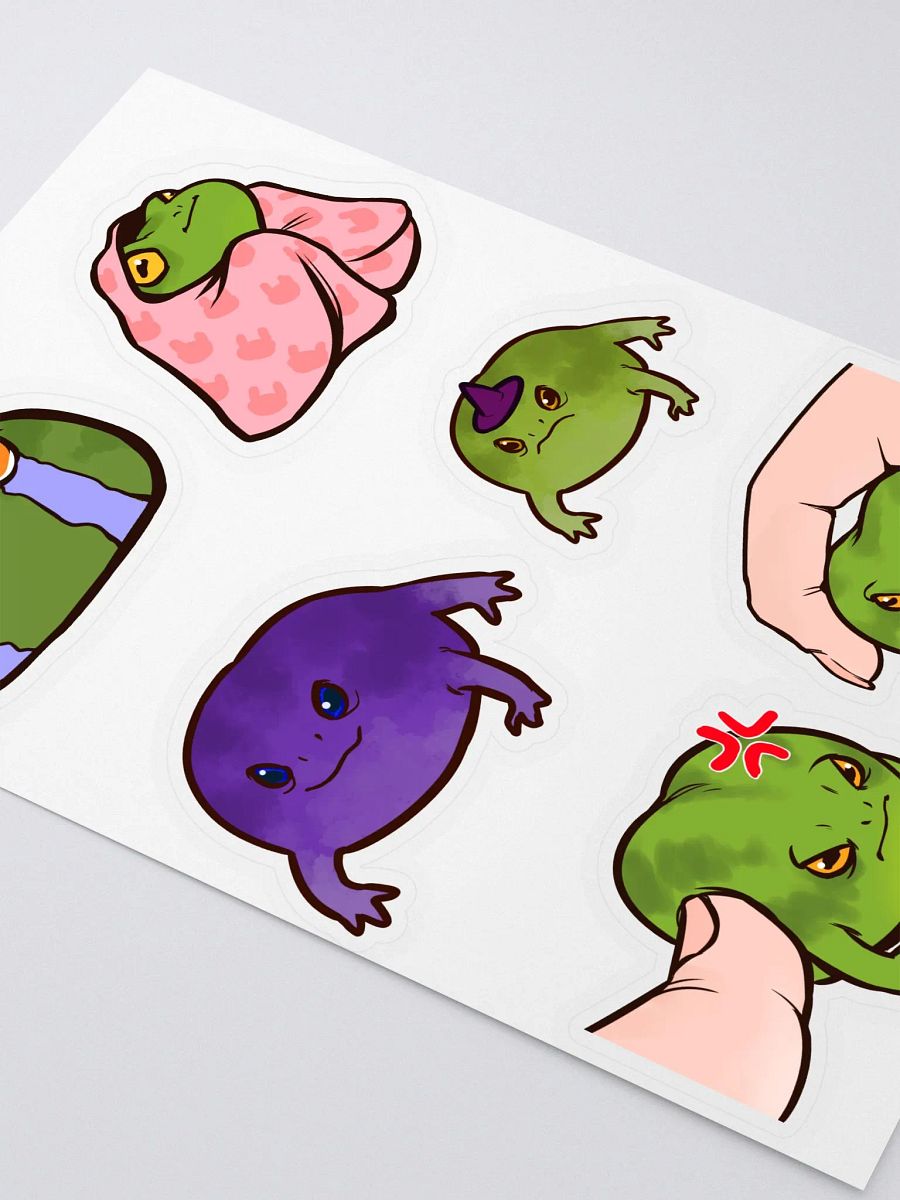 Frog Sticker Pack product image (3)