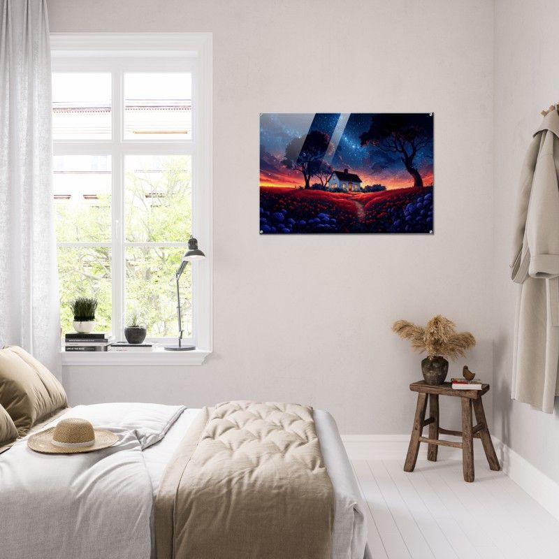 STARRY NIGHT GLOSSY ACRYLIC PRINT product image (3)