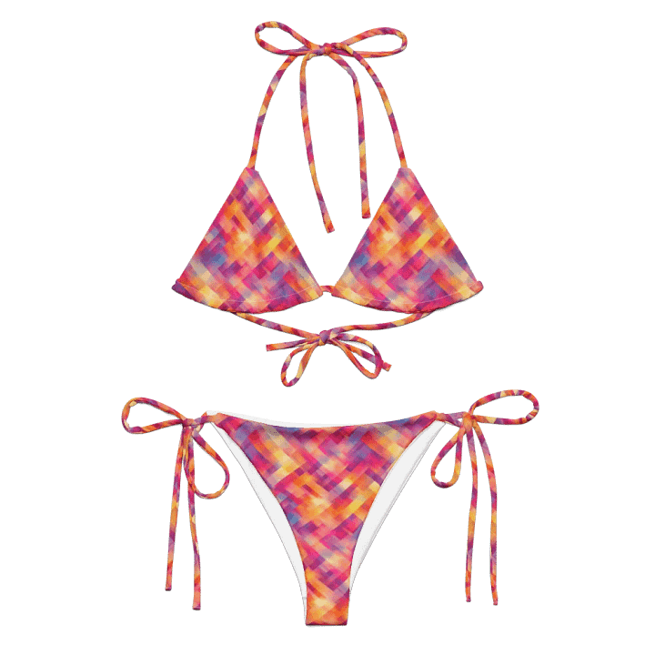 Vibrant Geometric Movement Bikini Set product image (2)