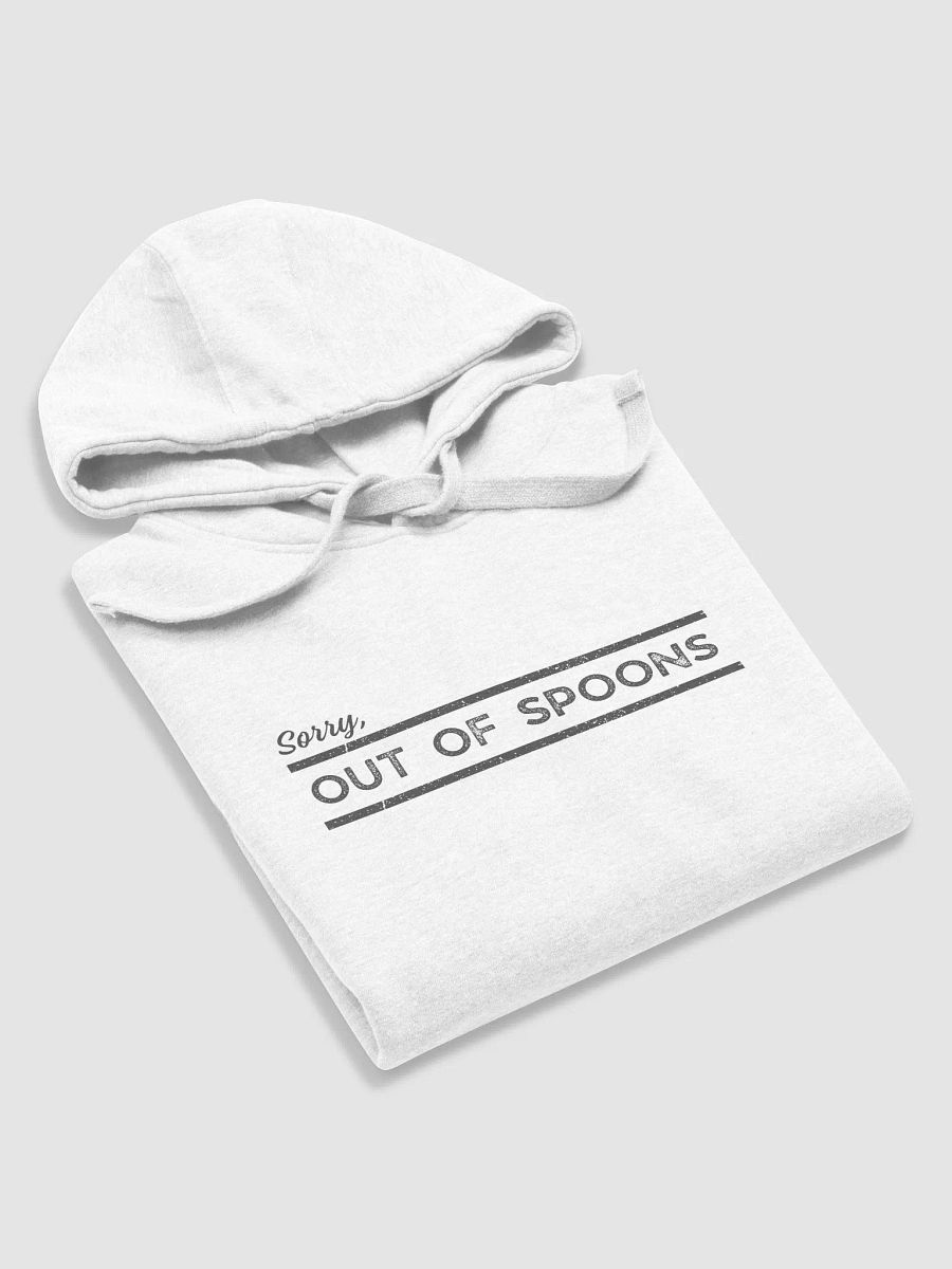 Out of S[poons] Grey Hoodie product image (6)