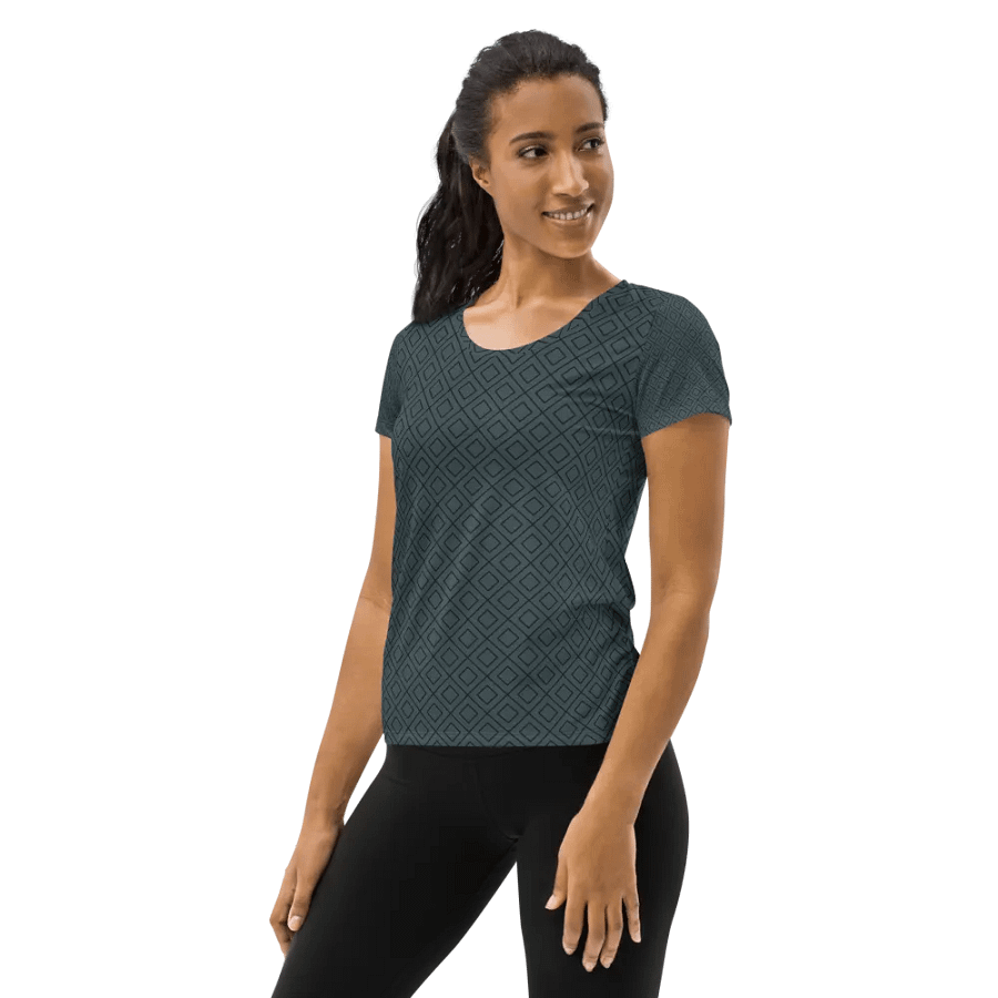 All-Over Print Women's Athletic T-Shirt product image (3)