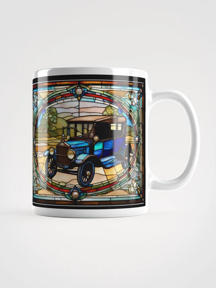 #006 Sapphire Model-T Stained Glass Mug product image (1)