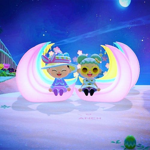 Happy Friday and Happy Early Easter! Had a fun time touring Aunny's Animal Crossing Island the other day. Don't mind the hair...