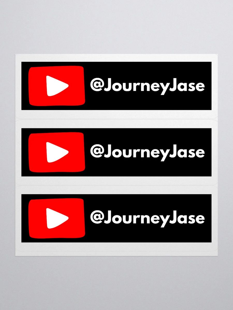 Journey Jase YouTube Kiss-Cut Stickers product image (11)