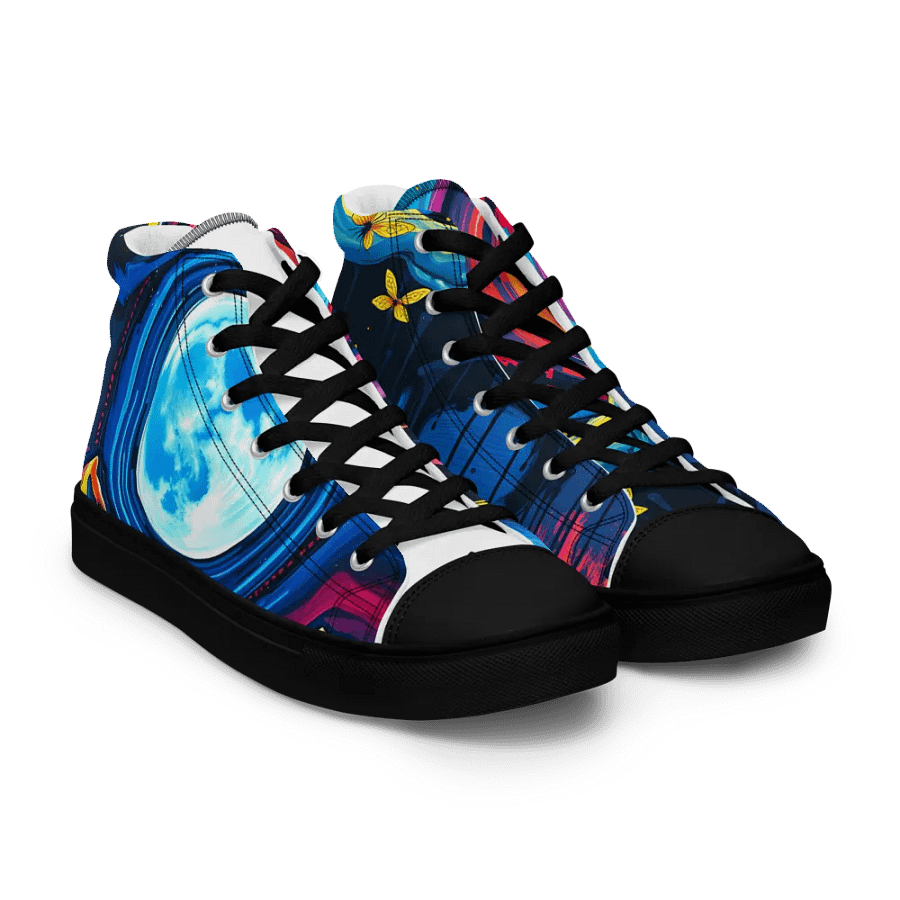 Dreamlike Cosmos High Top Shoes product image (8)