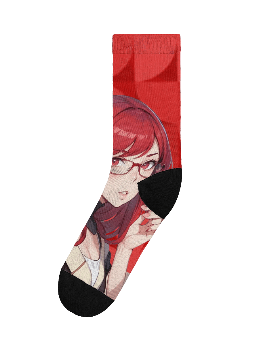 (RED WAIFU) K Socks product image (1)