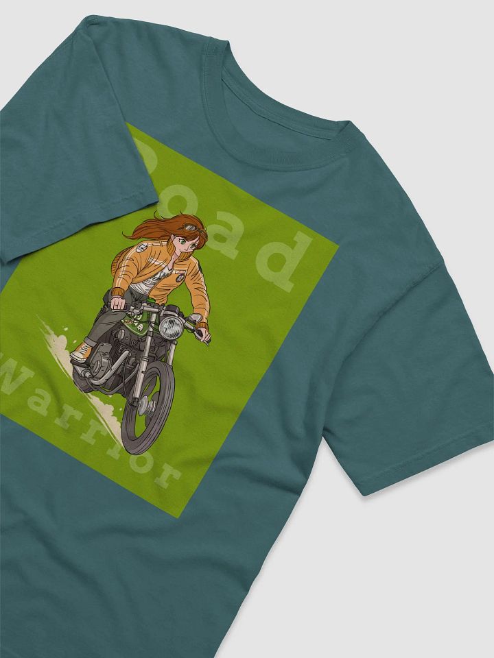 Road Warrior Anime Girl on a Motorcycle: Unleashing Power and Style product image (2)