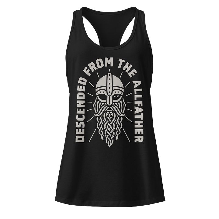 Descended from the Allfather Flowy Tank product image (1)