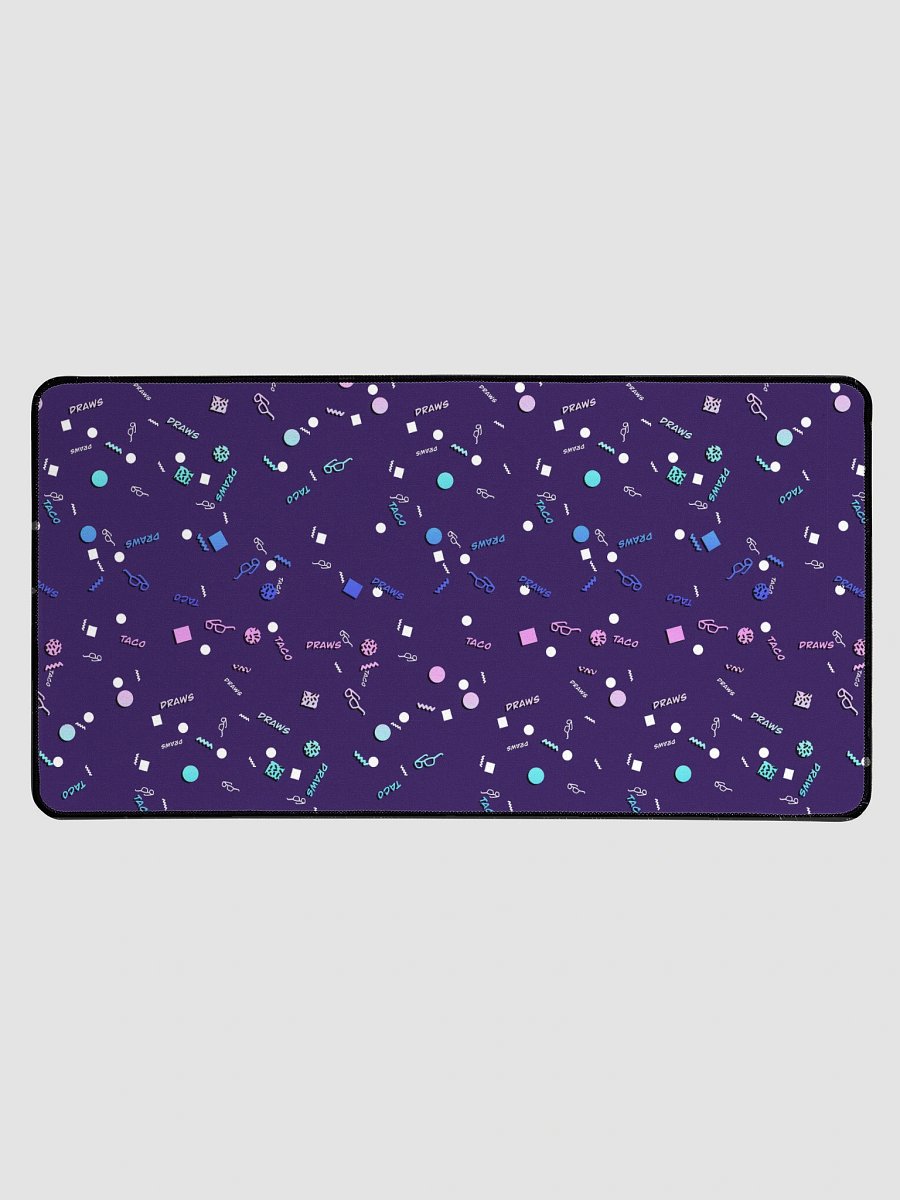 TacoDraws Retro Pattern Deskmat product image (1)