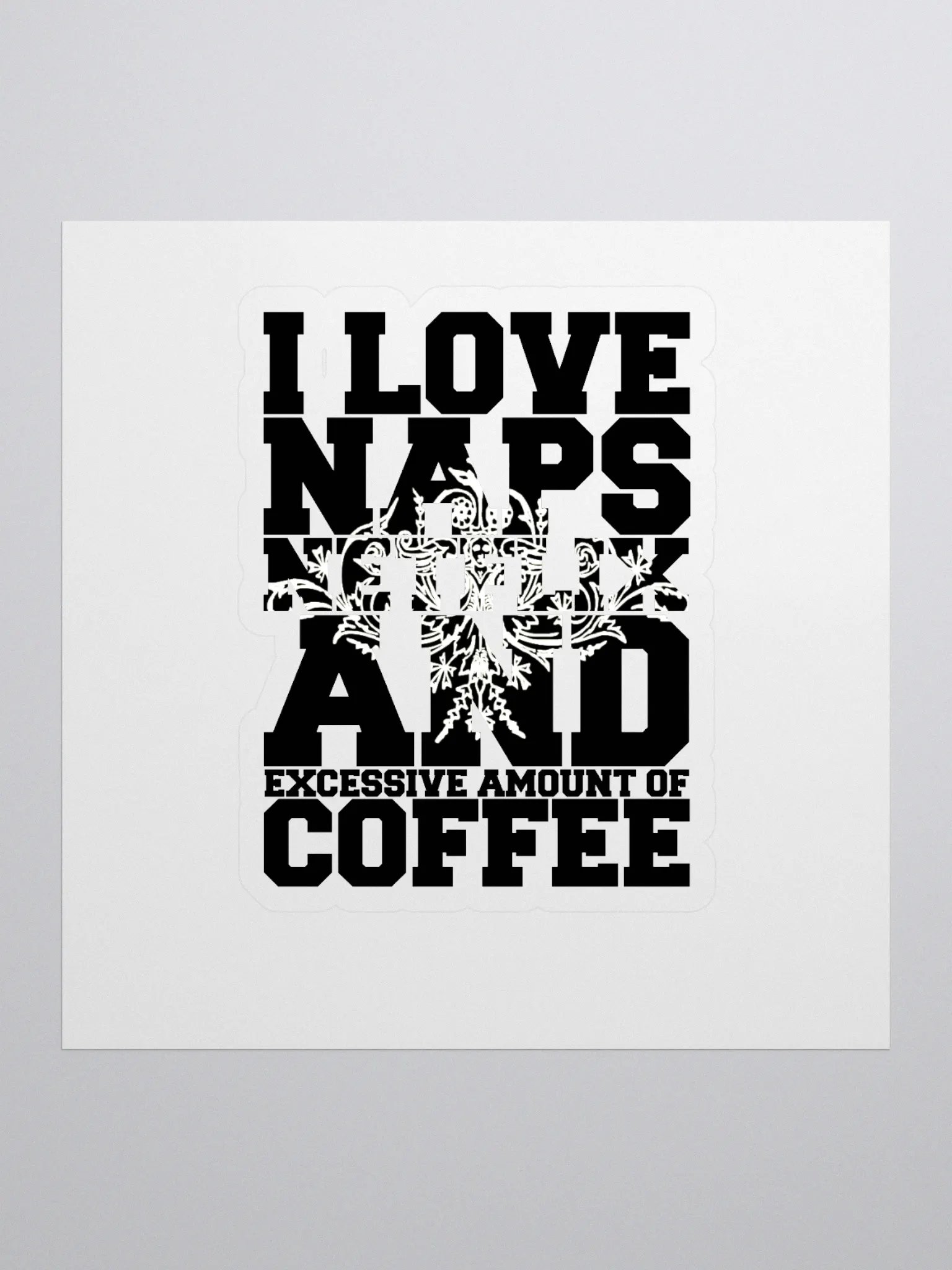 Netflix Coffee | Kiss Cut Stickers product image (1)