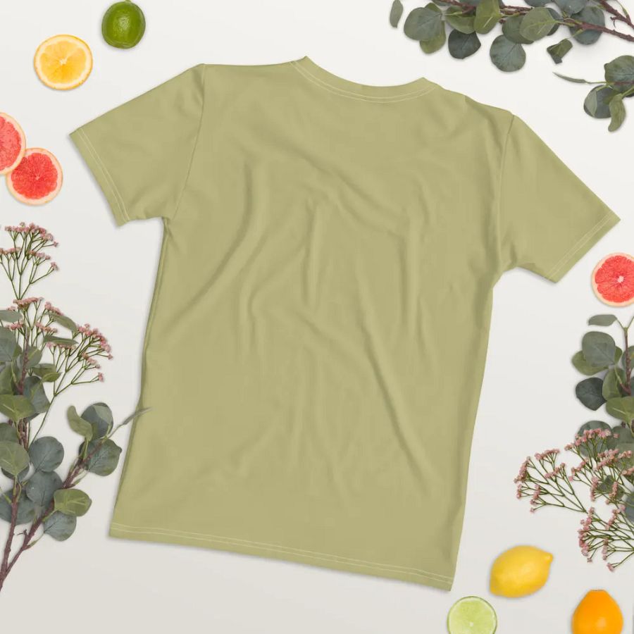 Plain Medium Yellow True Summer Women's Crewneck Polyester Heavyweight Premium T-Shirt by Treasure Pie product image (12)