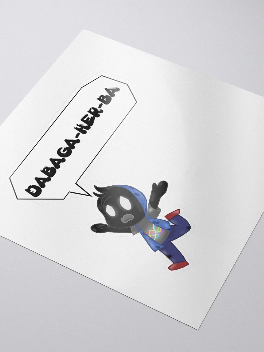 Scared Az' Sticker product image (3)