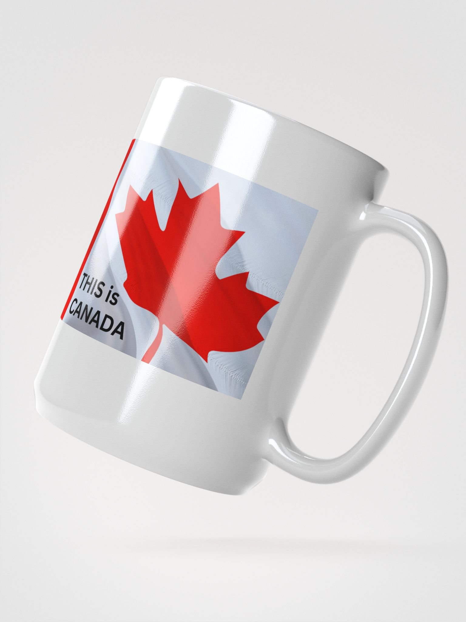 THIS is CANADA White Glossy Mug product image (2)
