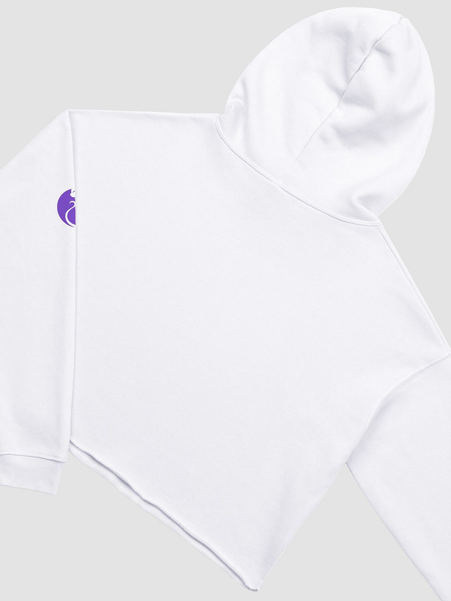 KawaiiKitten Essential Super White Crop Hoodie product image (32)