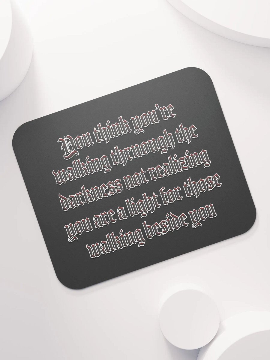 Positivity Darkness - Mouse Pad product image (1)
