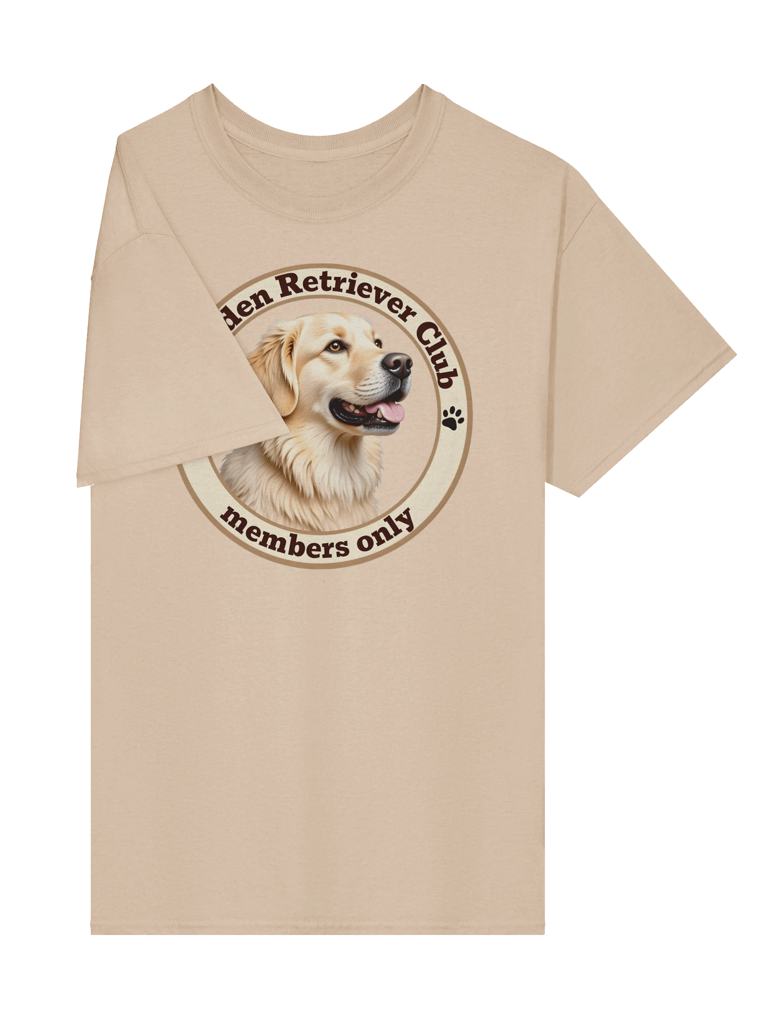 Golden Retriever Dog T-shirt, no. GR002 product image (4)