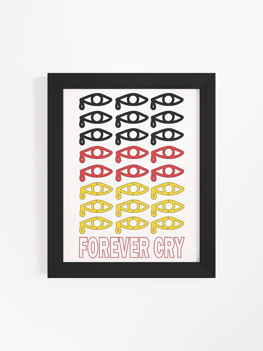 Germany - Forever Cry - Framed High-Quality Matte Poster product image (4)