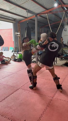 This Mornings Technical Sparring •

Light/technical sparring is an essential part of Muay Thai. It allows you to practice you...