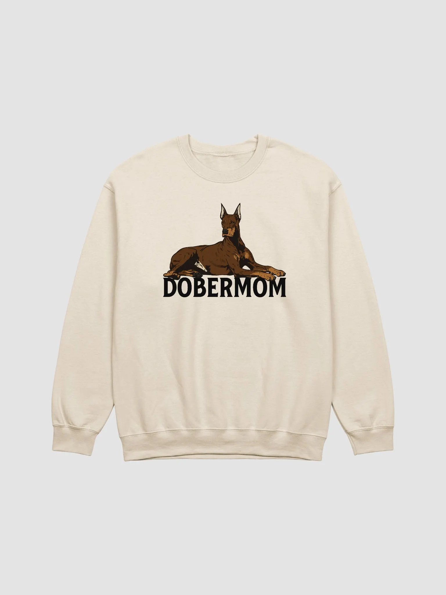 Dobermom Sweatshirt of a Doberman(Red) | Funny Shirt for Doberman Moms product image (19)