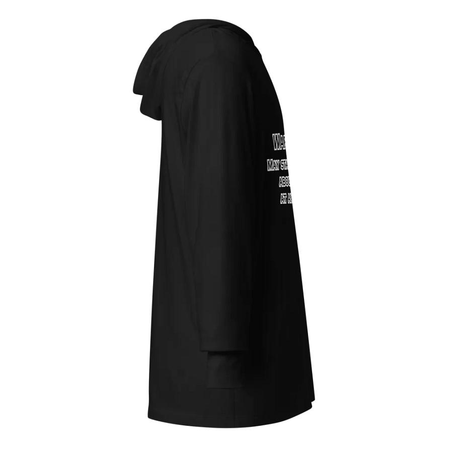 Funny Dog Lover Hoodie - Warning: May Start Talking About Dogs - Cozy Pet Humor Pullover product image (5)