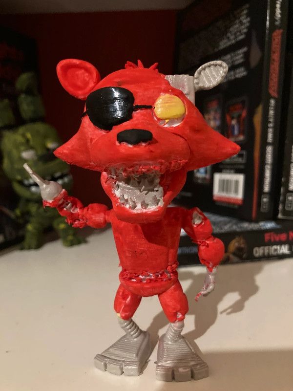 Withered Foxy FNaF Figure in stile Funko product image (3)
