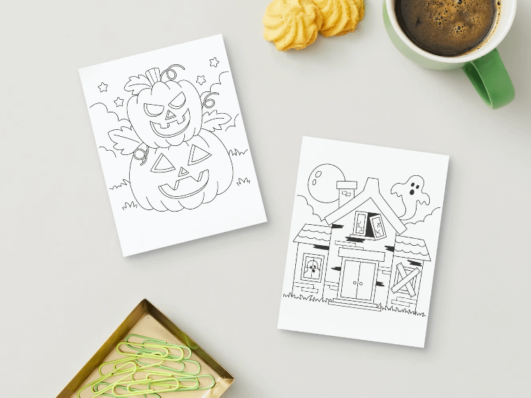 Halloween Activity Pages 2 product image (1)