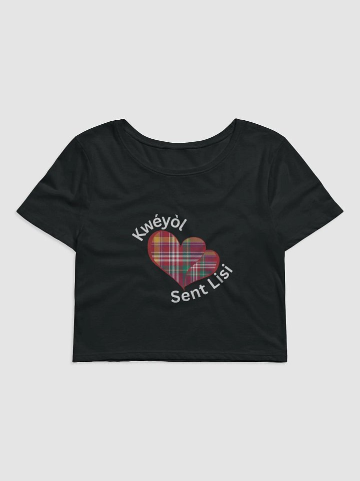 Madras Heart Embrace Women's Crop Tee product image (1)