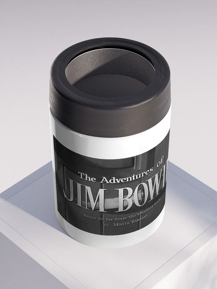 "Turbid" Jim Bowie Stainless Steel Koozie product image (2)