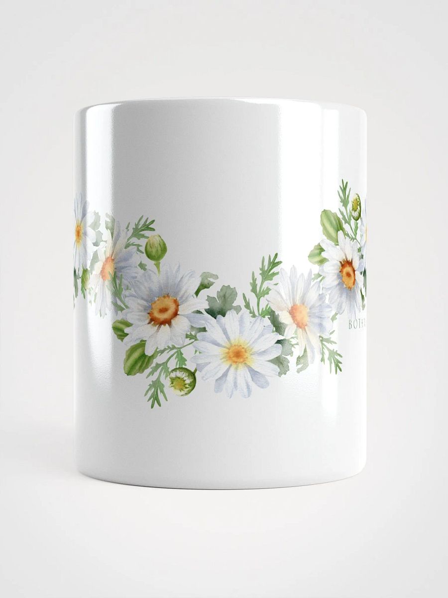 Daisy White Ceramic Mug product image (10)