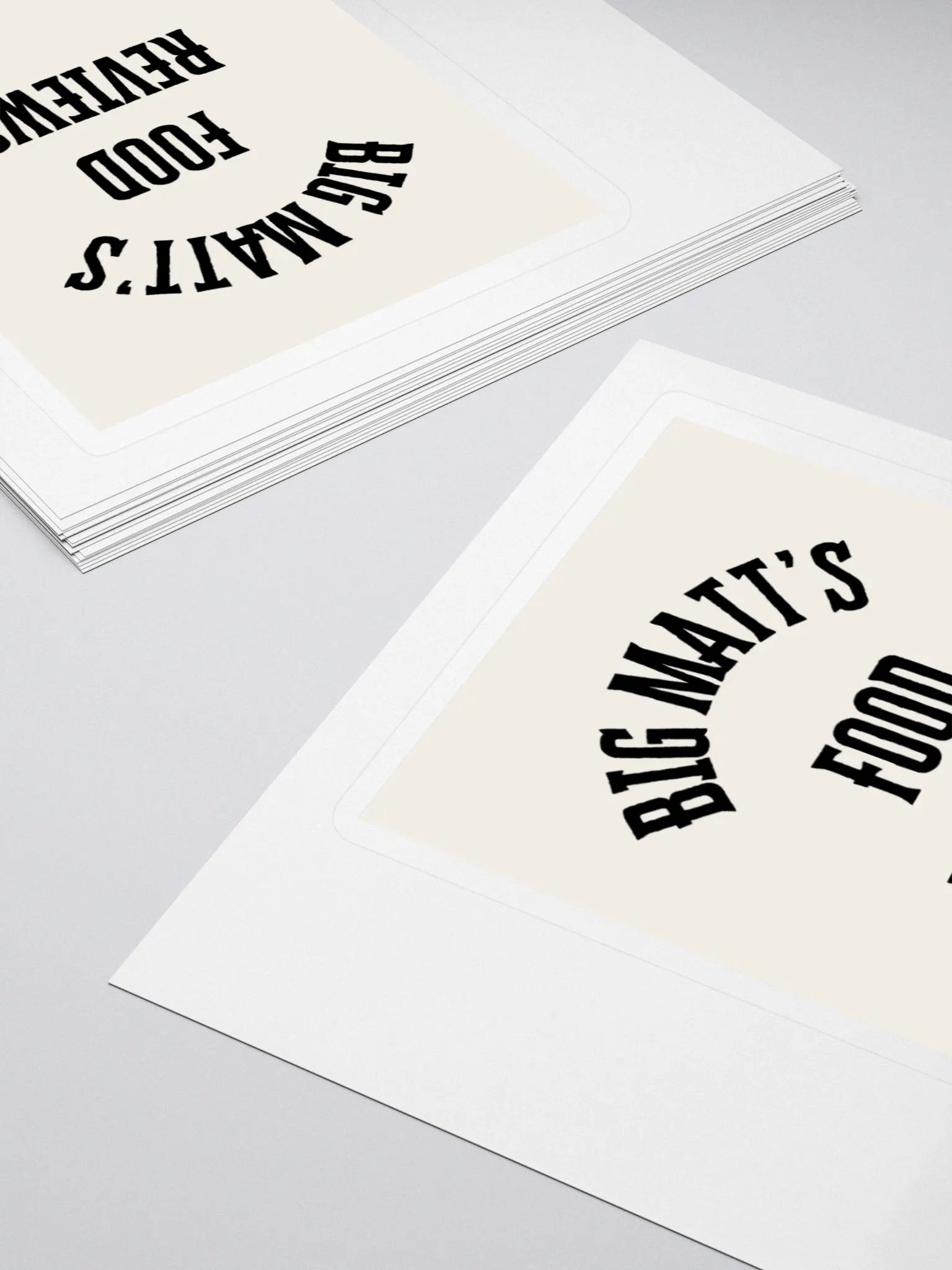 Big Matt's Food Reviews Stickers product image (4)