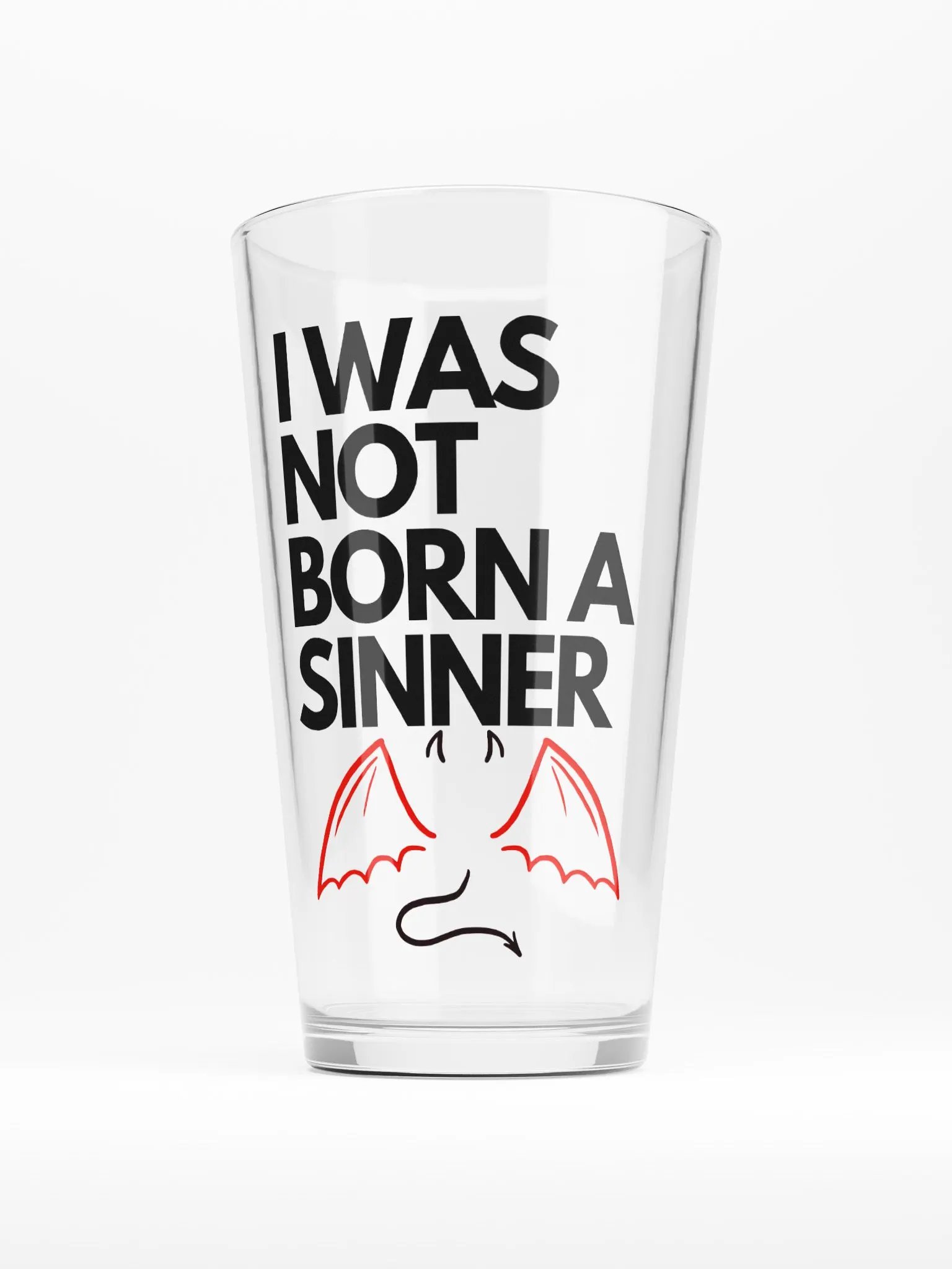I Was Not Born a Sinner Pint product image (1)