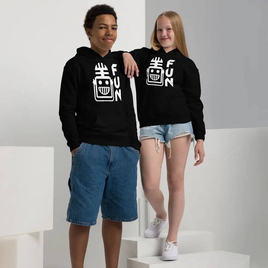FUN Logo Youth Hoodie product image (3)