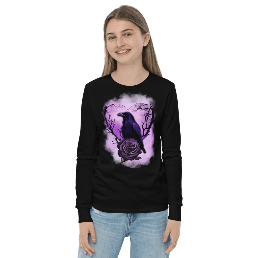 Raven's Heart Kids Long Sleeve Tee product image (9)