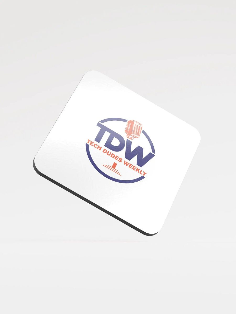 Tech Dudes Weekly Arctic White Coaster product image (1)