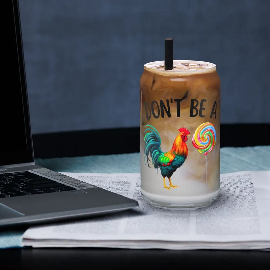 'Don't be a C*ck Sucker' Glass product image (3)