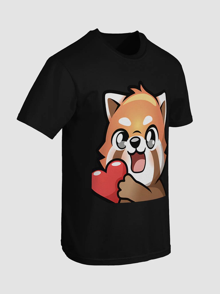 Loveable Red Panda Heart T-Shirt product image (81)