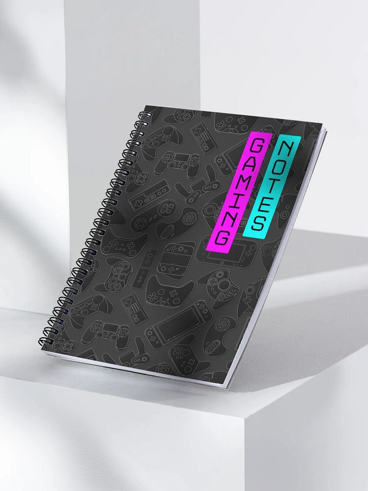 "Gaming Notes" Spiral Notebook product image (2)