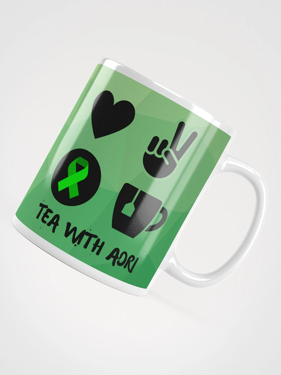 Love Peace Good Health and Good Tea Mug product image (4)